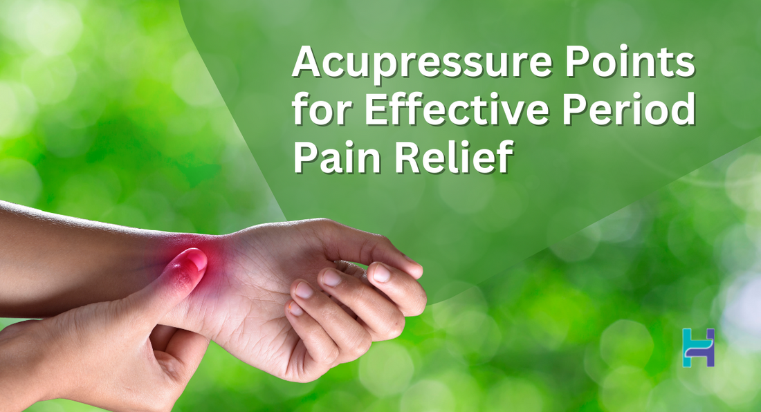 acupressure points for period pain