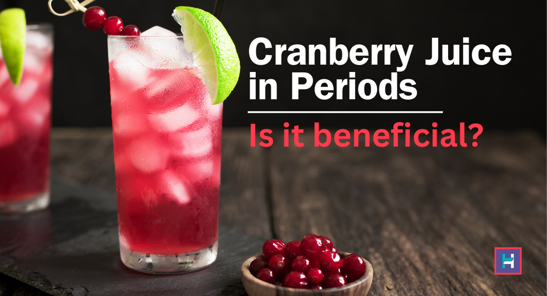 cranberry juice during periods