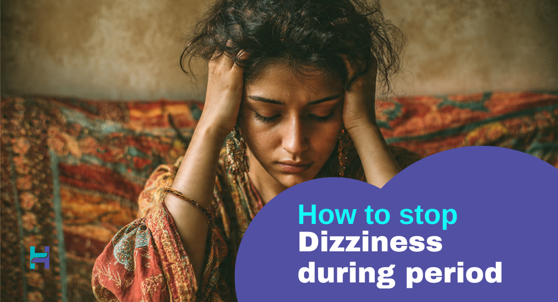 How to stop dizziness during period
