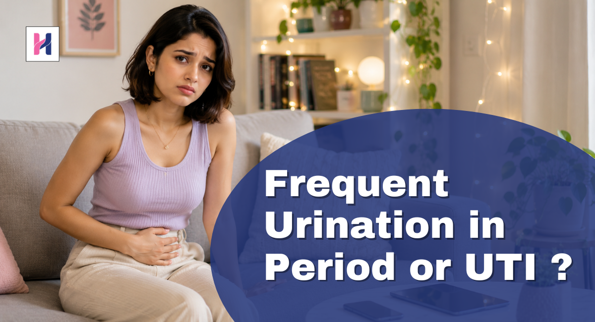 Frequent Urination during period vs UTI