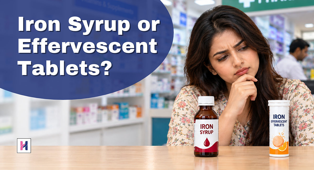 Iron Syrup or Effervescent Tablets which one is best
