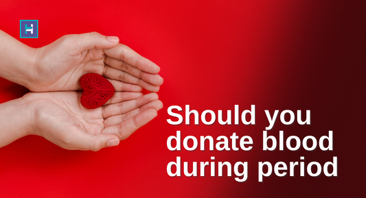 Can women donate blood during period