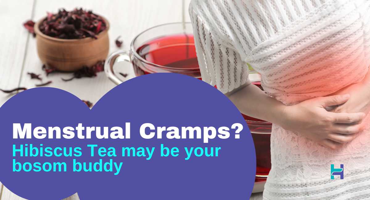 hibiscus tea for menstrual cramps anti-inflammatory benefits and pain relief