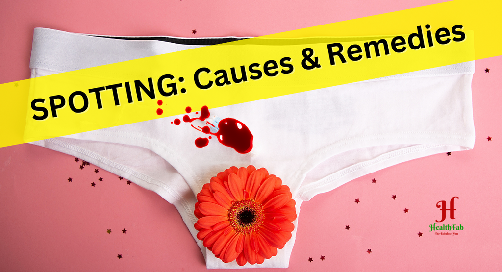 spotting during periods causes and remedies