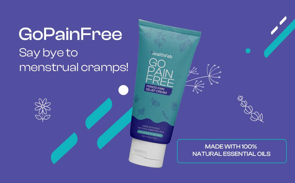 gopainfree period pain and cramp relief cream