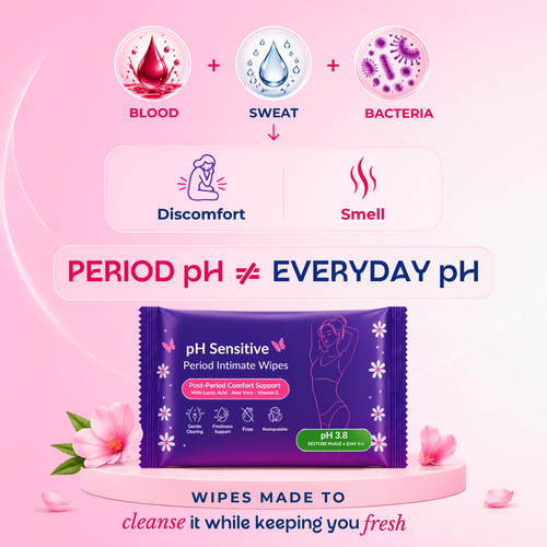 PH Sensitive Period Intimate Wipes