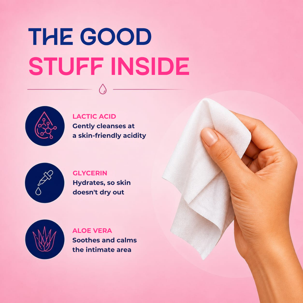 PH Sensitive Period Intimate Wipes