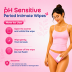 PH Sensitive Period Intimate Wipes