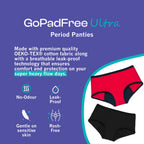 Go pad free ultra period panty