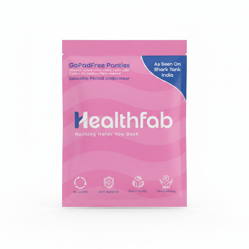 HealthFab® GoPadFree Sleep Shorts | Leakproof Period Sleepwear