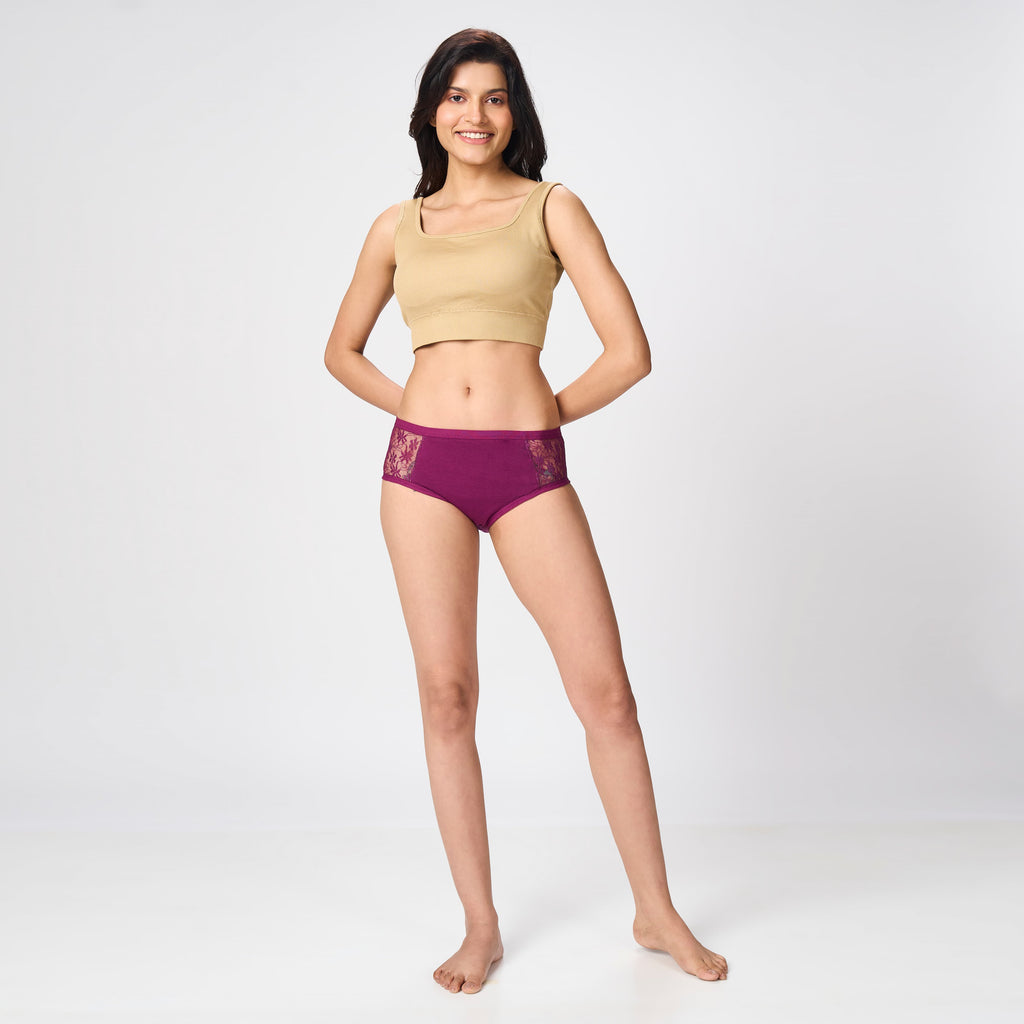 Healthfab® GoPadFree Heavy Reusable Lace Period Panty