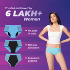 Healthfab® GoPadFree Heavy Reusable Lace Period Panty