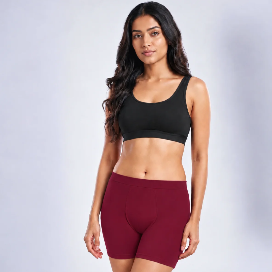 HealthFab® GoPadFree Sleep Shorts | Leakproof Period Sleepwear